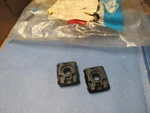 GUIDES(2)FOR Front Door Window Glass N.O.S.1969-1973 Chrysler,dodge,fury Mlds 28. Fixed Price $30.00.