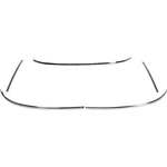 Dynacorn M1025A 5-PIECE Windshield Molding Trim Kit For 1967-69 Camaro. Fixed Price $129.99.