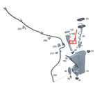 New Mercedes-benz S206 Washer Fluid Reservoir Filler Pipe A2068690300. Fixed Price $58.13.