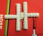 2- Vacuum Tubing Connector(s) 3/16 X Hose Tee Gm Ford Chysler. Fixed Price $5.00.