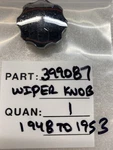 1948 To 1953 Packard Windshield Wiper Control Knob - 399087. Fixed Price $16.00.