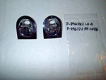 Used Windshield Wiper Escutcheons 1958 Chevy Impala Belair Biscayne Cowl Area. Fixed Price $89.95.