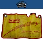 New Old Stock Jiffy-jet Windshield Washer Bag For 1957-58 Mopar Models #1779782. Fixed Price $299.99.