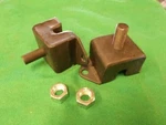 Jeep Willys Mb Gpw CJ2A M38A1 Engine Mounts, Motor Pair #B88. Fixed Price $38.10.