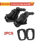 Wiper Sprayer Front Windshield Washer Nozzle Kit Ford Focus Edge Lincoln Mkx. Fixed Price $7.35.