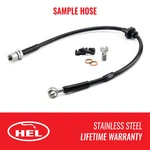 Rear Hel Stainless Brake Hose For Vw Taro 2.4D 59KW HS01661. Fixed Price $40.15.