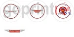Bmc Austin Healey Sprite 3000 MK2 MK3 100 Self Cling Permit Tax Disc Holder. Fixed Price $6.70.