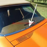 69 70 71 72 Corvette C3 Wiper Door Moulding Trim Stainless New Molding Repro. Fixed Price $195.00.