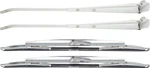 Oer 15" Aero Wiper Arm Set For 1967-1969 Pontiac Firebird And Chevy Camaro. Fixed Price $144.98.