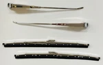 1956-1964 Studebaker Hawk Wiper Arm And Blade Set Polished Stainless. Fixed Price $95.00.