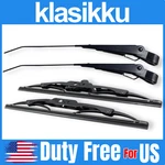 Toyota Land Cruiser FJ40 FJ45 BJ40 BJ42 Windshield Wiper Arm + Blades Rhd. Fixed Price $61.75.