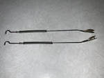 1940 Studebaker Lh & Rh Wire Type Wiper Arms For Flat Windshield Nos 8-1/4". Fixed Price $29.99.