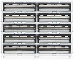 100 Personna Twin Pivot Plus Blades Compatible W/ Trac Ii & Atra Razors. Fixed Price $23.44.