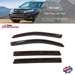 Suit For Honda Pilot 2016-2022 4PCS Black Window Visor Sun Rain Guard Brand New. Fixed Price $26.64.