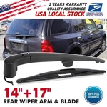 Rear Windshield Back Wiper Arm W/blade Set 14"+17" OE:15232653 15232655. Fixed Price $14.09.