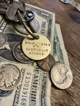 1958 - 1961 Chevrolet Apache Truck Brass Key Fob 57. Fixed Price $16.95.