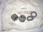 Chevrolet Pontiac Chevelle Gto 442 Rear Shock Nuts Pair W/ Washers Nos 4964323. Fixed Price $24.99.