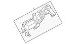 Genuine Subaru Rear Motor 86510AJ131. Fixed Price $184.83.