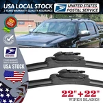2X Front Windshield Perfect Fit Wiper Blades Kit For Cadillac Escalade 2007-2013. Fixed Price $14.49.