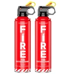 2-PACK Fire Extinguisher For Home, Kitchen, Car, And Grill With Mounting Bracket. Fixed Price $32.72.