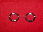 1954 - 1956 Cadillac Wiper Nut Escutcheon Pair. Fixed Price $38.99.