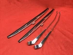 1966-1977 Early Ford Bronco 12" Stainless Windshield Wiper Arm And Blade Set!. Fixed Price $44.99.