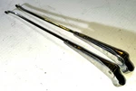 Vintage Trico Gm Windshield Wiper Arms Polished 12-INCH Pair Hook Ends. Fixed Price $58.49.