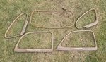 Lot Of 5 1941 Buick Door Sedan Interior Window Garnish Mouldings Trim 4DR. Fixed Price $309.00.