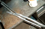 Ford Gm 16" Blade Windshield Wiper Arms Pair Set Trico 1/2" 24" Overall. Fixed Price $59.99.