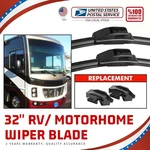 Pcs 67-324 Wiper Blade For Rv Bus Coach Commercial Truck 32" Hd 12X4 Hook Arms. Fixed Price $42.99.