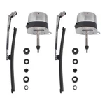 Silver Windshield Wiper Motor Street Hot Rod Universal Boat For Chevy Jeep. Fixed Price $92.99.