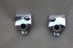 1955 Cadillac Windshield Wiper Escutcheons, 88164-2 Rh & 88165-2 Lh. Fixed Price $50.00.