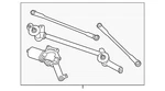 Genuine Nissan Motor & Linkage 28800-7BA0B. Fixed Price $189.46.