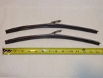 (2) Nos Trico PR-15-2W Wiper Blade Holders ..1970 Satin Stainless. Fixed Price $65.00.