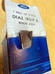 1971 Ford Galaxie Heater And Integral A/c Control Knob D1AZ-18519-A. Fixed Price $15.00.