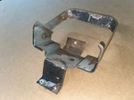 Corvette Windshield Washer Bottle Reservoir Bracket W/o A/c 63-67 Gm Oem. Fixed Price $22.50.