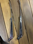 Trico Adjustable Polished Wiper Arms (2) AL-260 Studebaker Falcon Comet. Fixed Price $30.00.