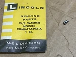 Ford C0MB-17A602-A Windshield Washer Nozzle Jet -- 1960 Mercury Nos. Fixed Price $20.00.