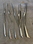 1955 56 57 Chevy 150 210 Bel Air Nomad Windshield Wiper Arms Lot Of For Parts. Fixed Price $25.00.