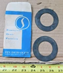 2 Nos Rear End Thrust Washers 1936-54 Studebaker Commander Champion +president. Fixed Price $9.00.