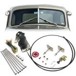 Adjustable 3 Position Power Windshield Dual Wiper Kit W/ Switch & Harness. Fixed Price $369.95.