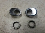 1955 1956 Ford Windshield Wiper Mount Bezel. Fixed Price $35.00.