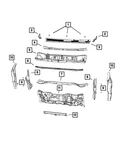 Genuine Mopar Cowl Top Screen 68110148AD. Fixed Price $109.44.