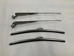 1967-72 Chevy Truck Polished Stainless Windshield Wiper Arms & Blades Kit Set. Fixed Price $69.95.
