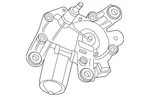 Genuine Nissan Wiper Motor 28710-7LF0A. Fixed Price $318.15.