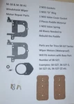 M-38-A1 Jeep M715 Ford Mutt Vacuum Wiper Motor Repair Parts Trico SK-527. Fixed Price $39.00.