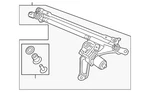 Genuine Audi Motor & Linkage 80B-955-023-D. Fixed Price $548.28.