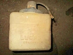 Triumph TR6 Lucas Windshield Washer Bottle With Lid And Pump 1972-1976 #518264. Fixed Price $37.00.