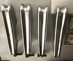 Set Of 4 Ford Bumper Guards 1939 Deluxe Original Front Rear Oem Used. Fixed Price $295.00.
