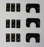 1968 Thru 1972 C3 Corvette Wiper Door Actuator Bracket Shim Set Windshield. Fixed Price $22.00.